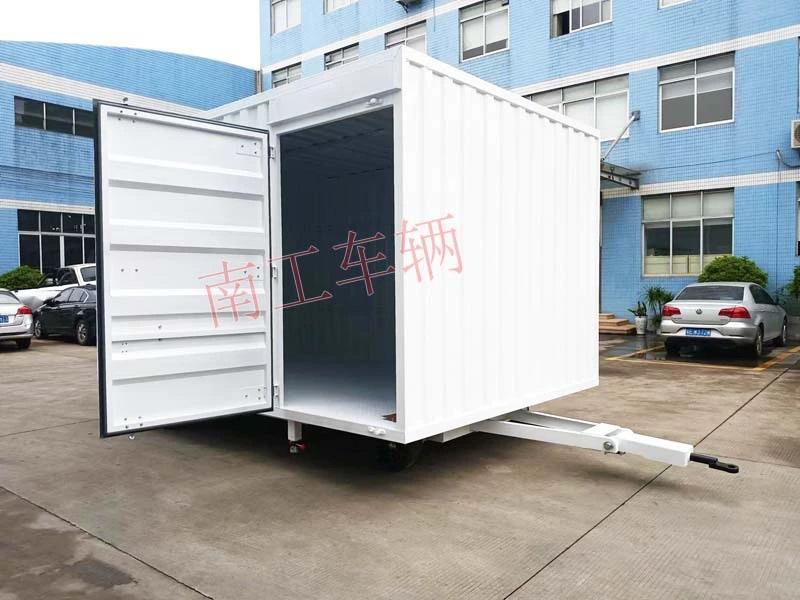 3吨箱式半岛（中国）无动力全挂车